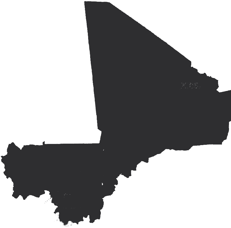 Carte du Mali — régions couvertes par NAFADJI